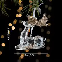 3D Reindeer Tree Chandelier