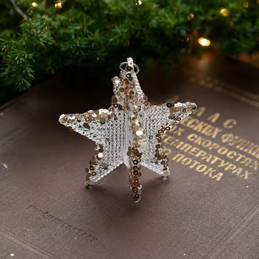 3D Classic 5 Point Star Tree Chandelier